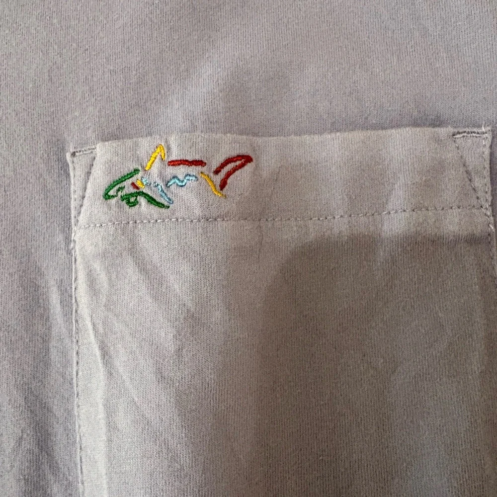 Greg Norman Collection Lavender T-Shirt - Picture 3 of 4